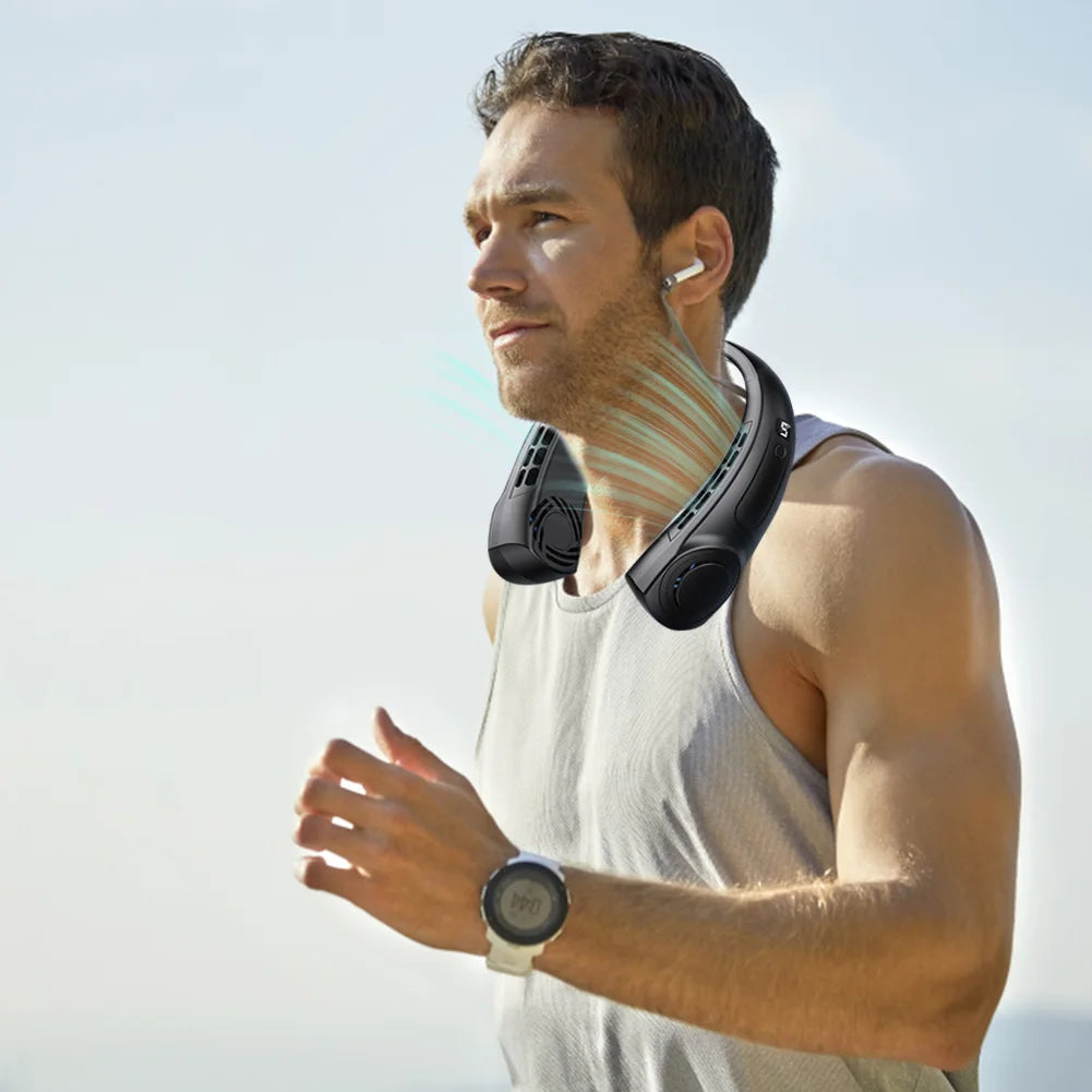 BreezeVolt™ Portable Cooling Neck Fan